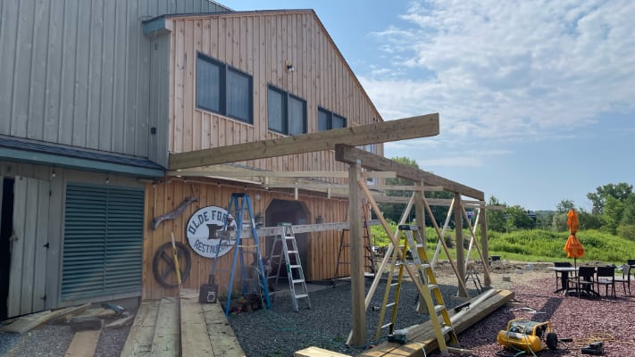 Deck Under Construction